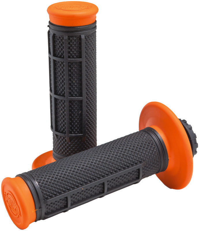 ProTaper Pro Series Clamp On 1/2 Waffle Orange/Black 023354 023354 User 1