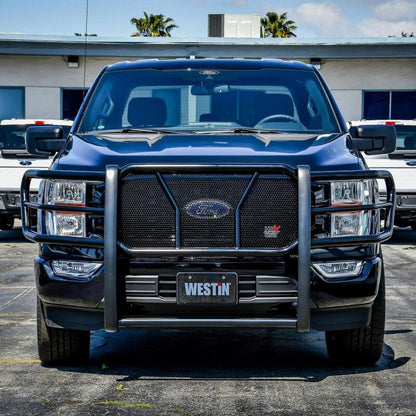 Westin 2021 Ford F150 HDX Grille Guard - Black 57-4065 57-4065 Photo - Mounted