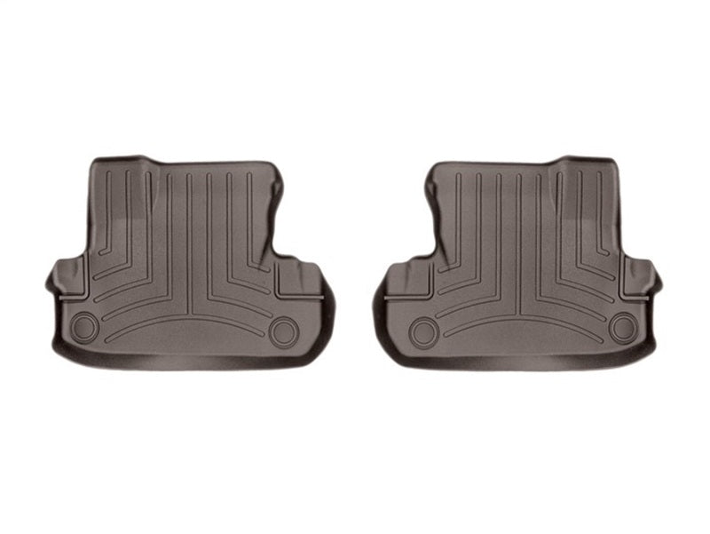WeatherTech 2017+ Mercedes-Benz S-Class Rear FloorLiner - Cocoa (Cabriolet and Coupe) 4710602 4710602 Photo - Primary