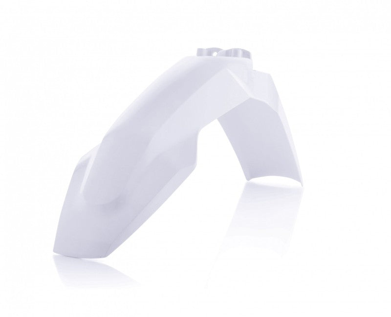 Acerbis 16-22 Husqvarna 125-450TC/FC/FX/ 17-23 150i-501 FE/TE/TX Front Fender - 20 White 2462596811 2462596811 Photo - Primary