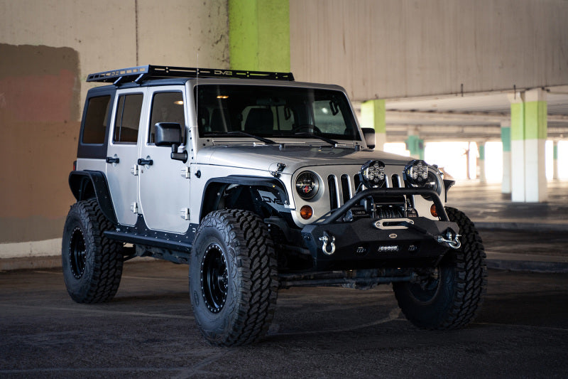 DV8 Offroad 07-18 Jeep Wrangler JK Short Roof Rack RRJK-04 RRJK-04 Photo - Unmounted