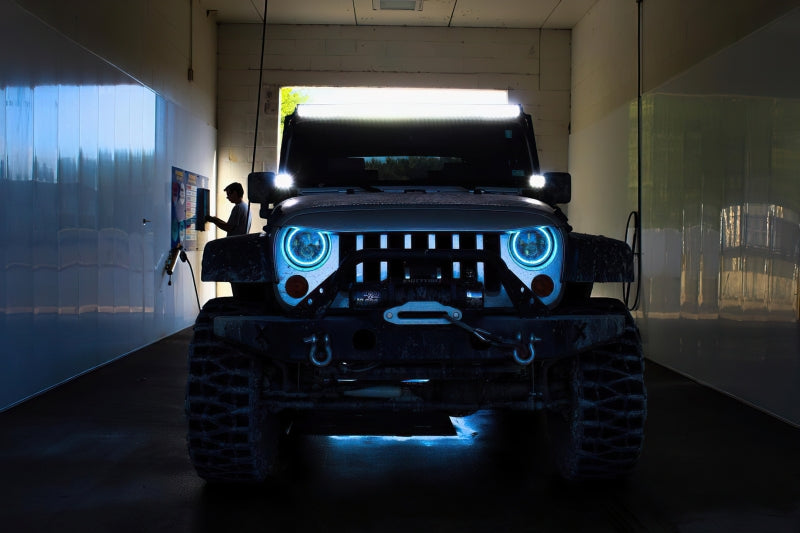 ORACLE Lighting Oracle 7in High Powered LED Headlights - Black Bezel - Dynamic - Dynamic 5769-332 5769-332 Photo - lifestyle view