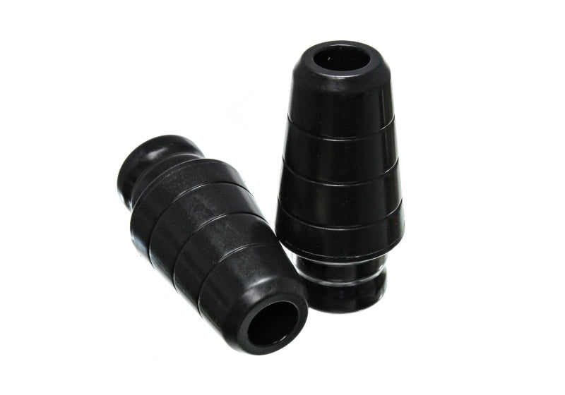 Energy Suspension 1997-06 Jeep TJ Wrangler Bump Stop Set - Ft W/1 3/4" Lift Black 2.9102G Photo - Primary