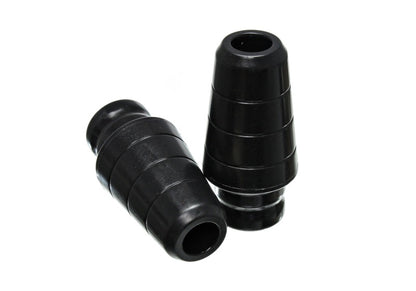 Energy Suspension 1997-06 Jeep TJ Wrangler Bump Stop Set - Ft W/1 3/4" Lift Black 2.9102G Photo - Primary