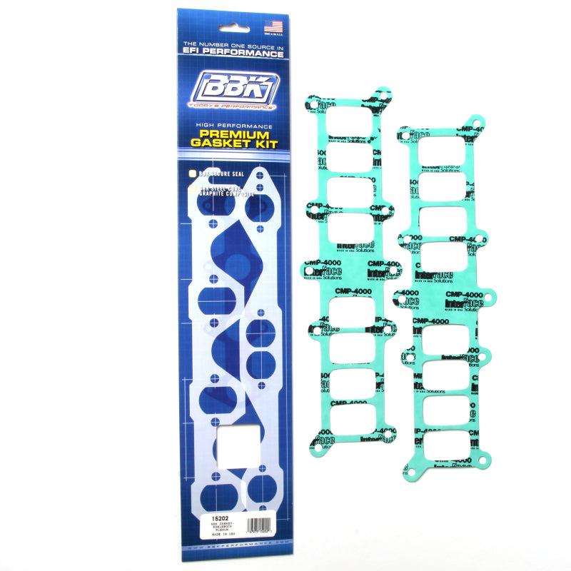 BBK Performance Edelbrock Performer 5.0L Intake Manifold Plenum Gaskets(2) 15202 Photo - Primary