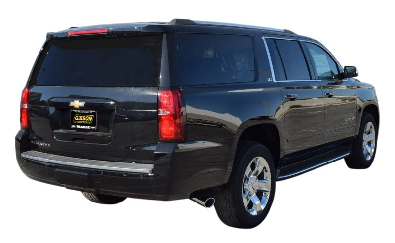 Gibson 15-18 GMC Yukon XL SLE 5.3L 2.25in Cat-Back Single Exhaust - Stainless 615637 615637 Photo - Mounted