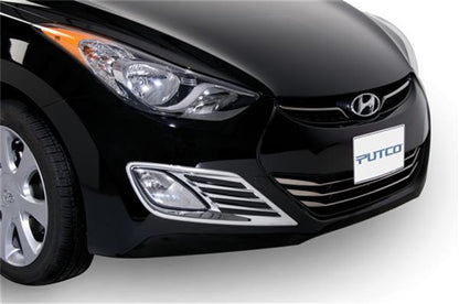 Putco 11-14 Hyundai Avante MD Fog Lamp Overlays & Rings 401775 401775 Photo - Mounted