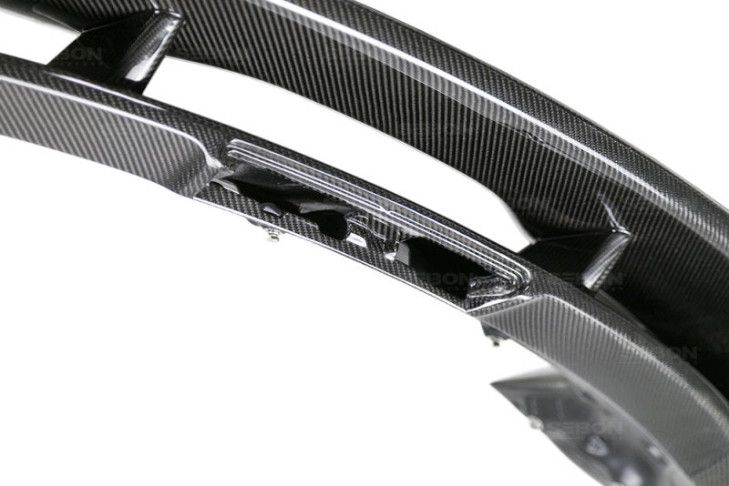 Seibon 2015-2017 Ford Focus ST/RS Hatchback Carbon Fiber Rear Spoiler (3rd Brake Light Not Included) RS16FDFO RS16FDFO Photo - Primary