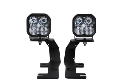 Diode Dynamics 14-19 Silverado/Sierra SS3 LED Ditch Light Kit Sport - White Combo DD6655 DD6655 Photo - Primary