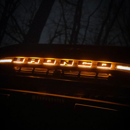 ORACLE Lighting Universal Illuminated LED Letter Badges - Matte Black Surface Finish - N 3141-N-005 3141-N-005 Photo - lifestyle view
