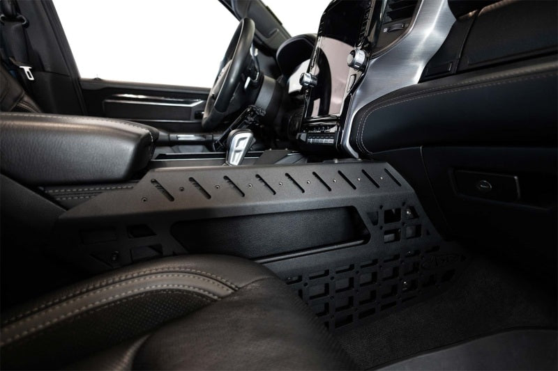 Addictive Desert Designs 2021+ RAM 1500 TRX Center Console Molle Panels & Digital Device Bridge AC6202201NA AC6202201NA Photo - Mounted