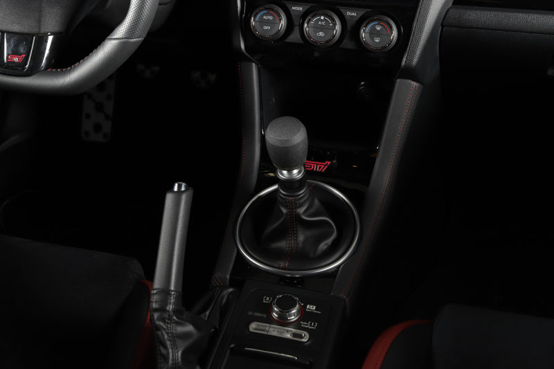 GrimmSpeed Stubby Shift Knob Stainless Steel Black - M12x1.25 380002 380002 User 1