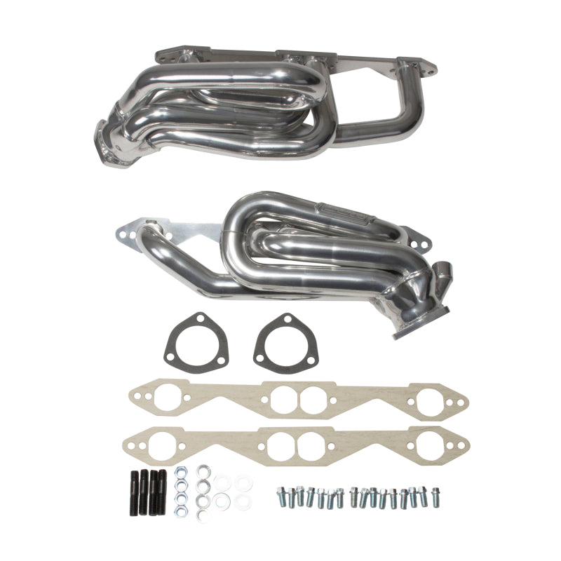 BBK Performance 96-99 GM Truck/SUV 5.0/5.7L 1-5/8 Shorty Headers (Coated) 40070 Photo - Primary