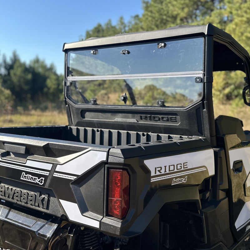 Seizmik 24+ Kawasaki Ridge Rach Rear Folding Windshield- UV 50-55319KIT 50-55319KIT Photo - Primary