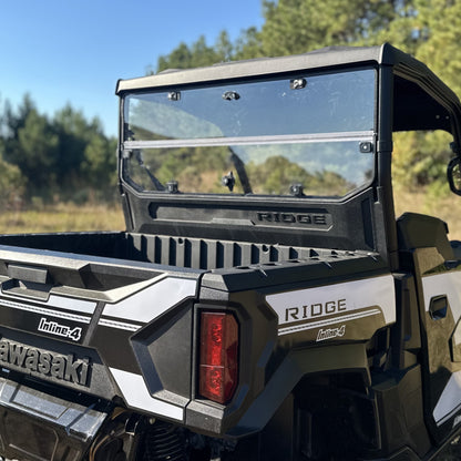 Seizmik 24+ Kawasaki Ridge Rach Rear Folding Windshield- UV 50-55319KIT 50-55319KIT Photo - Primary