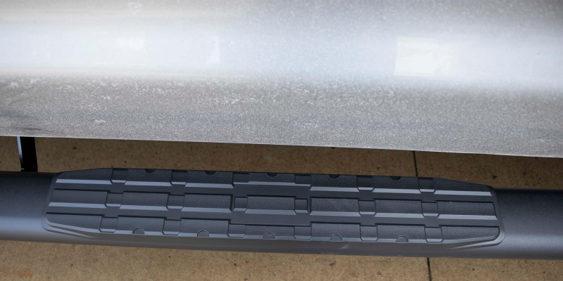 Fishbone Offroad 07-21 Toyota Tundra Crew Max Cab Oval Side Steps - Black Textured FB21387 FB21387 Photo - lifestyle view