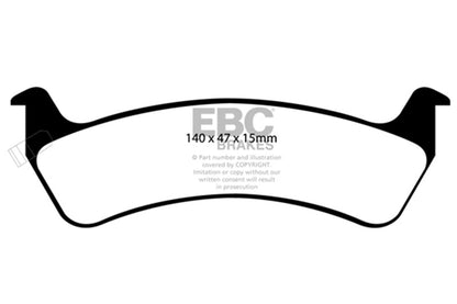 EBC Disc Brake Pad Set DP61129 Photo - Primary