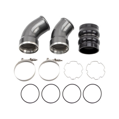 Wehrli 06-10 Chevrolet 6.6L LBZ/LMM Duramax Passenger Side 3.5in Intercooler Pipe - Bengal Blue WCF100367-BB WCF100367-BB User 1
