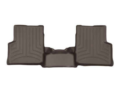 WeatherTech 2019+ Chevrolet Silverado 1500 Crew Cab (1st Row Bucket Seats) Rear FloorLiner - Cocoa 4714362 4714362 Photo - Primary