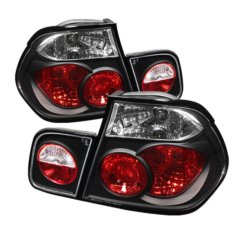 Spyder BMW E46 3-Series 99-01 4Dr Euro Style Tail Lights- Black ALT-YD-BE4699-4D-BK 5000712 5000712 Photo - Primary