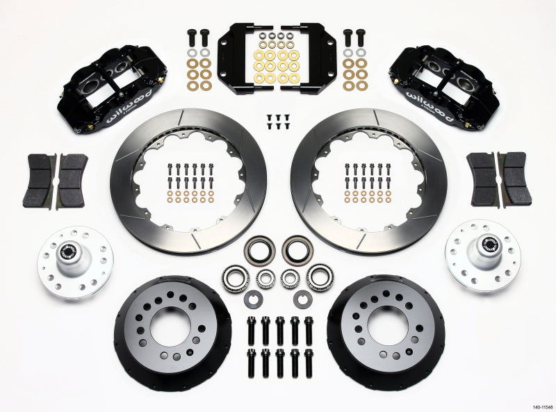Wilwood Narrow Superlite 6R Front Hub Kit 12.88in Magnum Force Drop Spndle 140-11548 140-11548 Photo - Primary