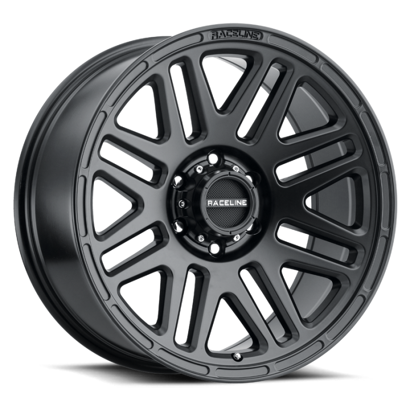 Raceline 944B Outlander 17x9in / 8x165.1 BP / 0mm Offset / 125.2mm Bore - Satin Black Wheel 944B-79080-00 944B-79080-00 Photo - Primary