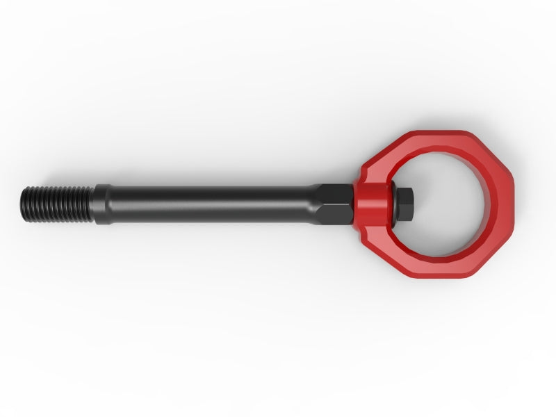 aFe CONTROL Front Tow Hook Red 450-401014-R 450-401014-R Photo - Unmounted