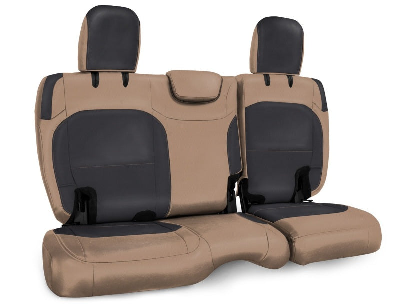 PRP Seats PRP 2018+ Jeep Wrangler JL/2 door Rear Bench Cover- Black/Tan B041-04 B041-04 Photo - Primary