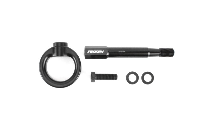 Perrin Performance Perrin 2022+ BRZ/GR86 Tow Hook Kit (Front) - Black PSP-BDY-236BK