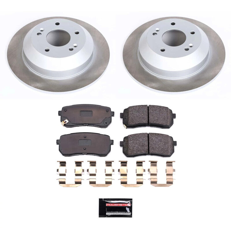 PowerStop Power Stop 15-21 Kia Sedona Rear Semi-Coated Rotor Kit SC7213 SC7213 Photo - Primary