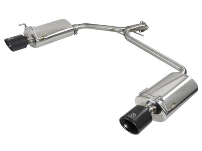 aFe Takeda 2.25-1.75 in. 304 SS Axle-Back Exhaust w/ Black Tips 49-36604-B Photo - Primary