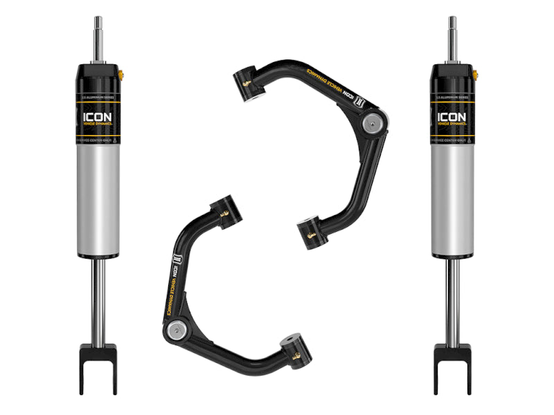 ICON 2020+ GM HD 0-2in 2.5 Series IR Shock System w/Tube UCA 78732T 78732T Photo - Primary