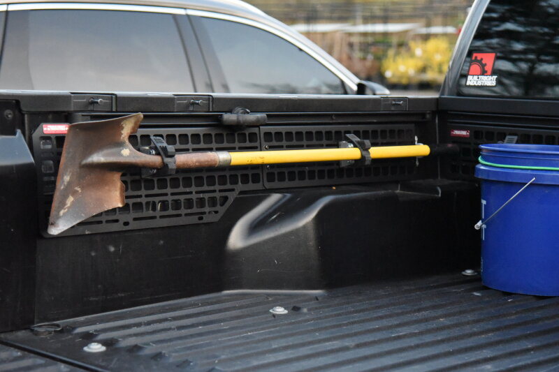 BuiltRight Industries 05-21 Toyota Tacoma Driver Side Bedside Rack 102082 102082 Photo - Mounted
