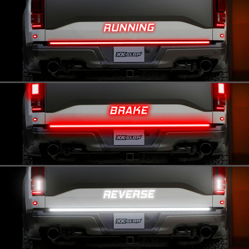 XKGLOW XK Glow Truck Tailgate Light w/ Chasing Turn Signal & Built-in Error Canceller - 3rd gen 48in XK041024 XK041024 User 1