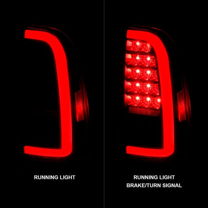 ANZO 00-06 Toyota Tundra LED Taillights w/ Light Bar Black Housing Smoke Lens 311412 311412 Photo - Unmounted