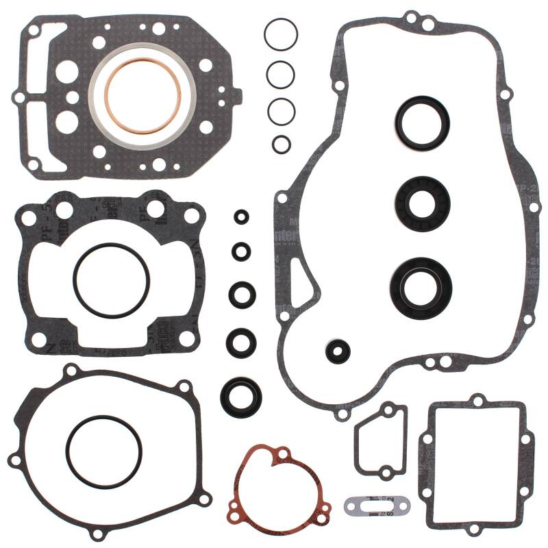 Vertex Pistons Vertex Gaskets 1987 Kawasaki KX250 Complete Gasket Kit w/ Oil Seals 811453 811453 Photo - Primary