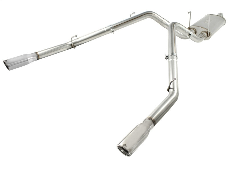 aFe Mach Force-Xp 3in Cat-Back Exhaust System with Dual Polished Tips - Do 49-42013-P Photo - Primary