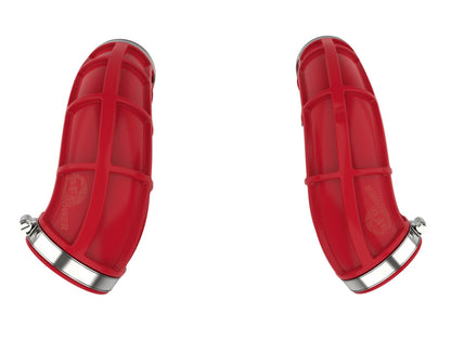 aFe Power 22-24 Toyota Land Cruiser (J300) / 22-24 Toyota Tundra V6-3.4L (tt) Red Turbo Inlet Pipes 55-20001-R 55-20001-R Photo - Unmounted