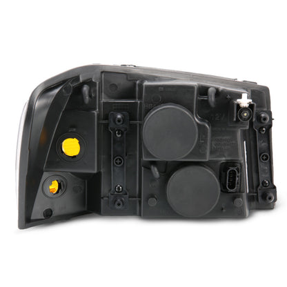 ANZO 2002-2009 Gmc Envoy Crystal Headlight  Black Amber 111429 111429 Photo - Unmounted