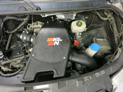 K&N Engineering K&N 13-18 Mercedes Sprinter 2500/3500 V6 3.0L TD Aircharger Performance Intake 63-1701 63-1701 Photo - Mounted