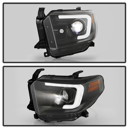 SPYDER 14-17 Toyota Tundra(SR/SR5) Light Bar Projector Headlights - LED - Black PRO-YD-TTU14AP-BK 5088055 5088055 User 6
