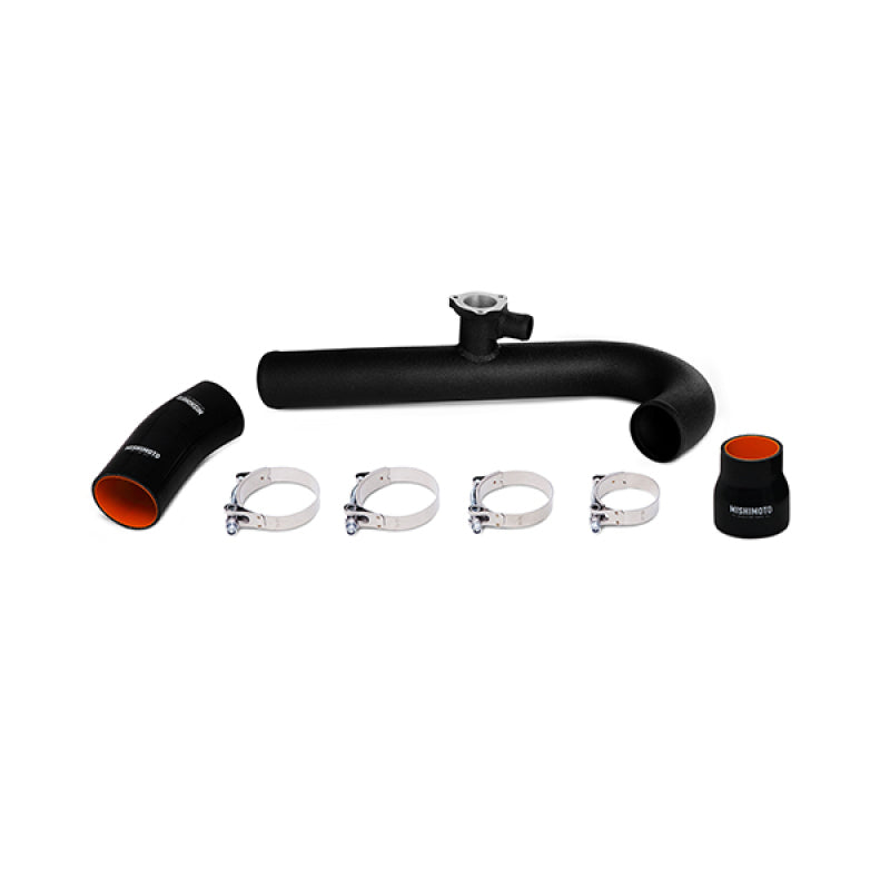 Mishimoto Black Hot-Side Intercooler Pipe Kit Ford Mustang EcoBoost 2015+ MMICP-MUS4-15HWBK Photo - Primary