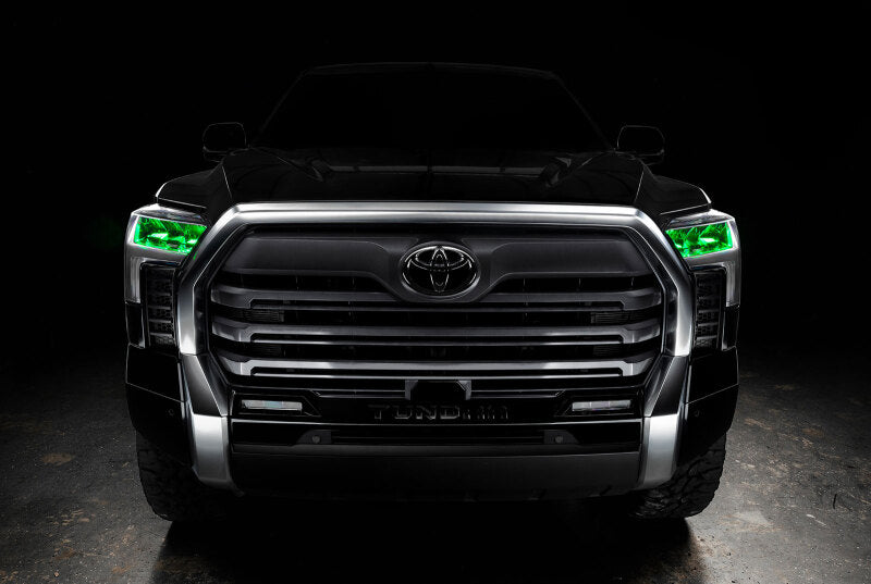 ORACLE Lighting Oracle 2022+ Toyota Tundra ColorSHIFT RGB Demon Eye Headlight Upgrade Kit 1474-334 1474-334 Photo - lifestyle view