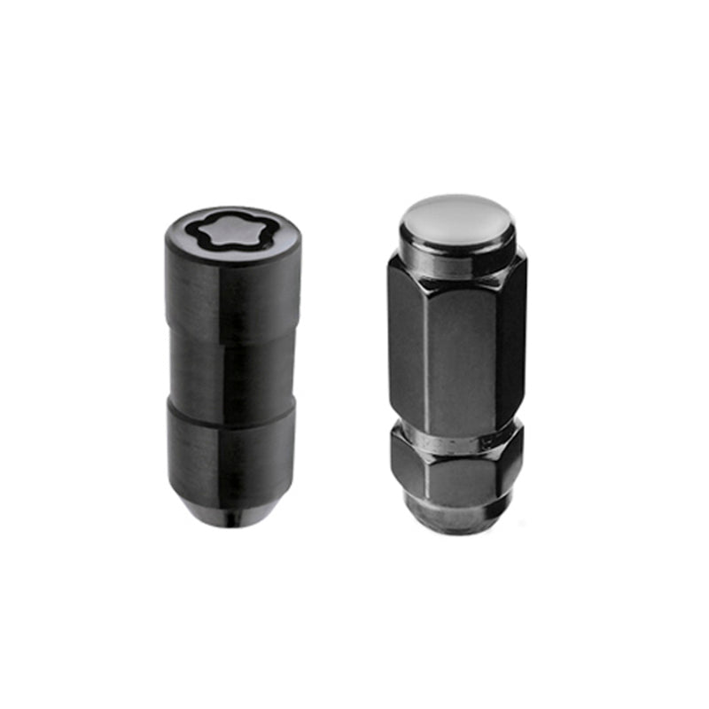 McGard 8 Lug Hex Install Kit w/Locks (Cone Seat Nut / Duplex) 9/16-18 / 7/8 Hex / 2.5in. L - Black 84844 84844 Photo - Primary