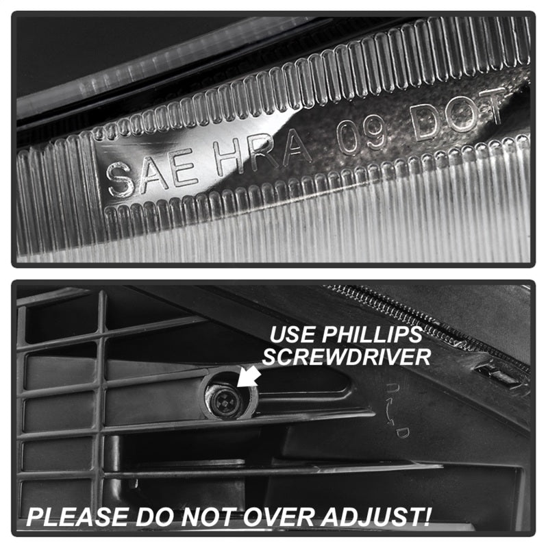 SPYDER xTune 09-12 Chevy Traverse (Excl LTZ) Driver Side Headlights - OEM Left (HD-JH-CTRA09-OE-L) 9042553 9042553 Photo - Unmounted