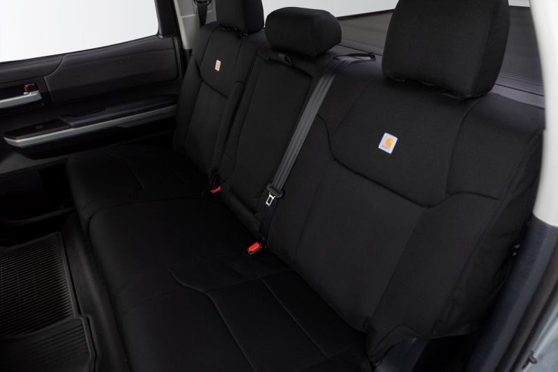 Covercraft 24-25 Ford F250/F550 Carhartt Super Dux PrecisionFit Custom Front Row Seat Covers - Black GTF4423ABCOBK GTF4423ABCOBK Photo - out of package