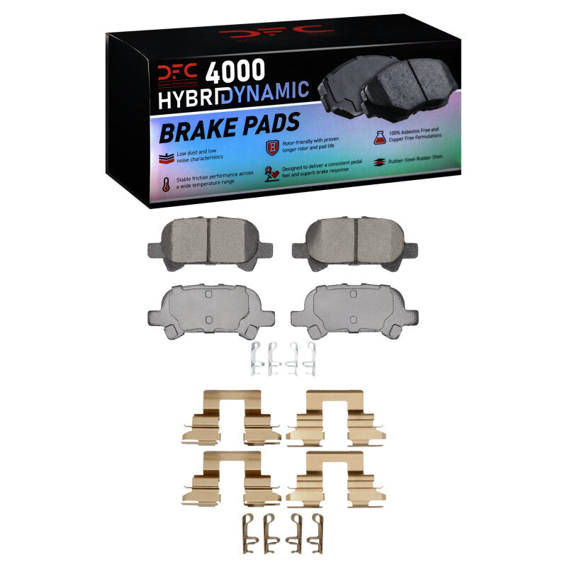 DFC DFC 4000 HybriDynamic Brake Pads Brakes, Rotors & Pads Brake Pads - OE main image