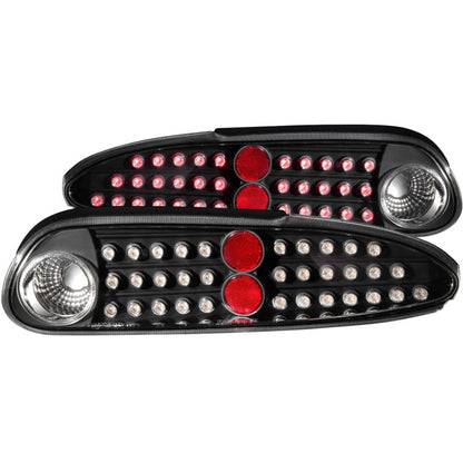 Anzo 1993-2002 Chevrolet Camaro LED Tail lights Black 321133 Photo - Primary