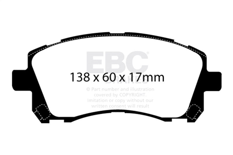 EBC Disc Brake Pad Set DP51134NDX Photo - Primary