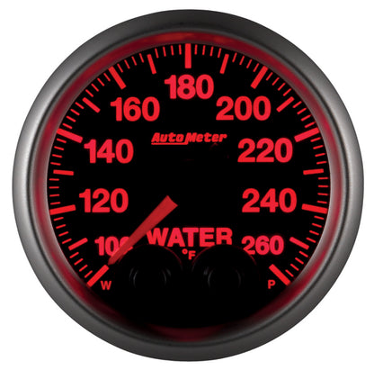 Autometer 2-1/16" Water Temperature, 100-260 °F, Stepper Motor, Elite 5654 User 7